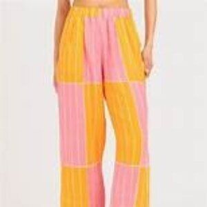 Bel Kazan Faye Pant, 100% linen, Size Medium